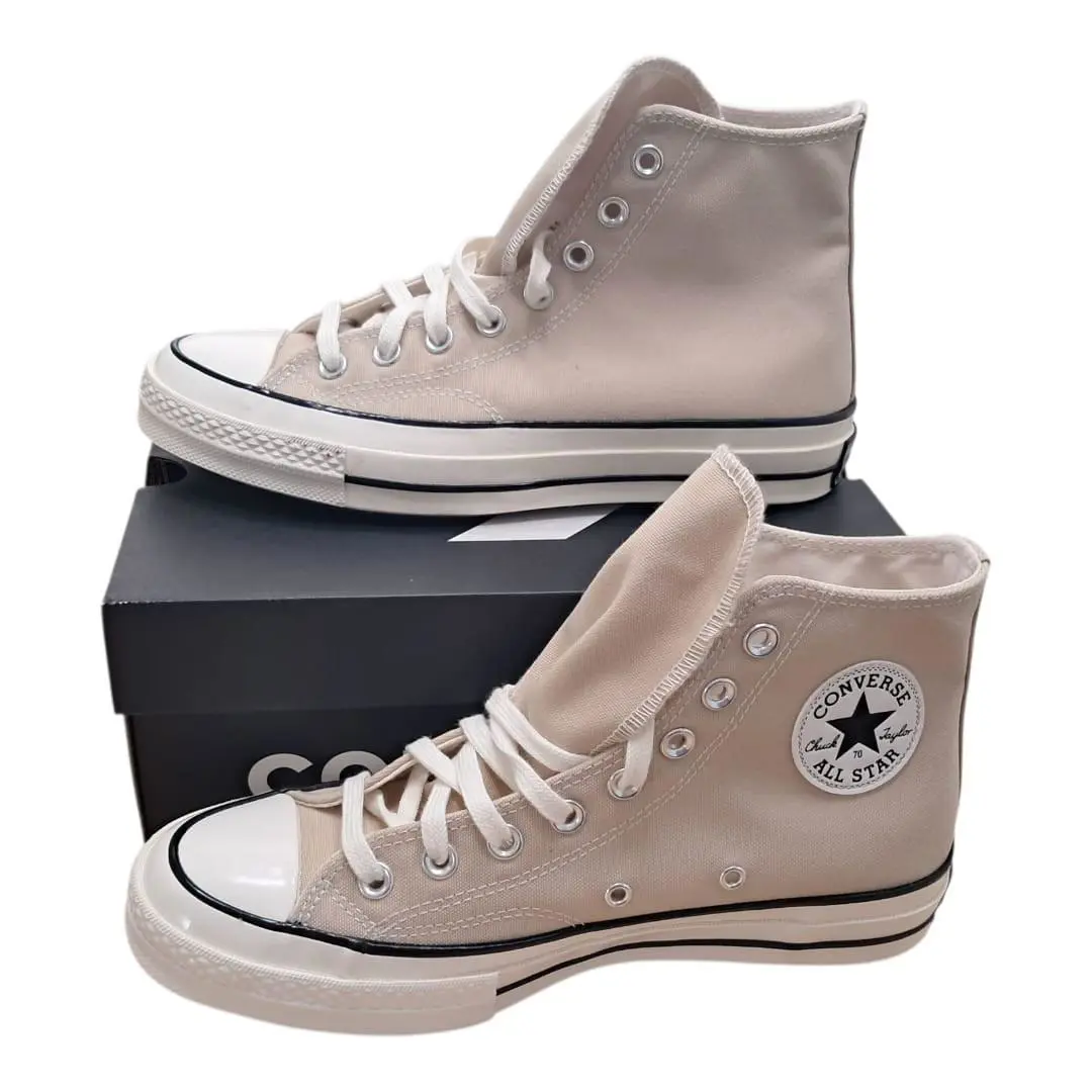 Converse shoes - Converse Chuck 70 - Chuck - A03446C - Oat Milk/Egret/Black 7