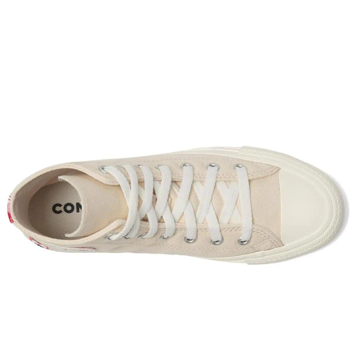 Converse shoes - Light Dune/Egret/Red 0