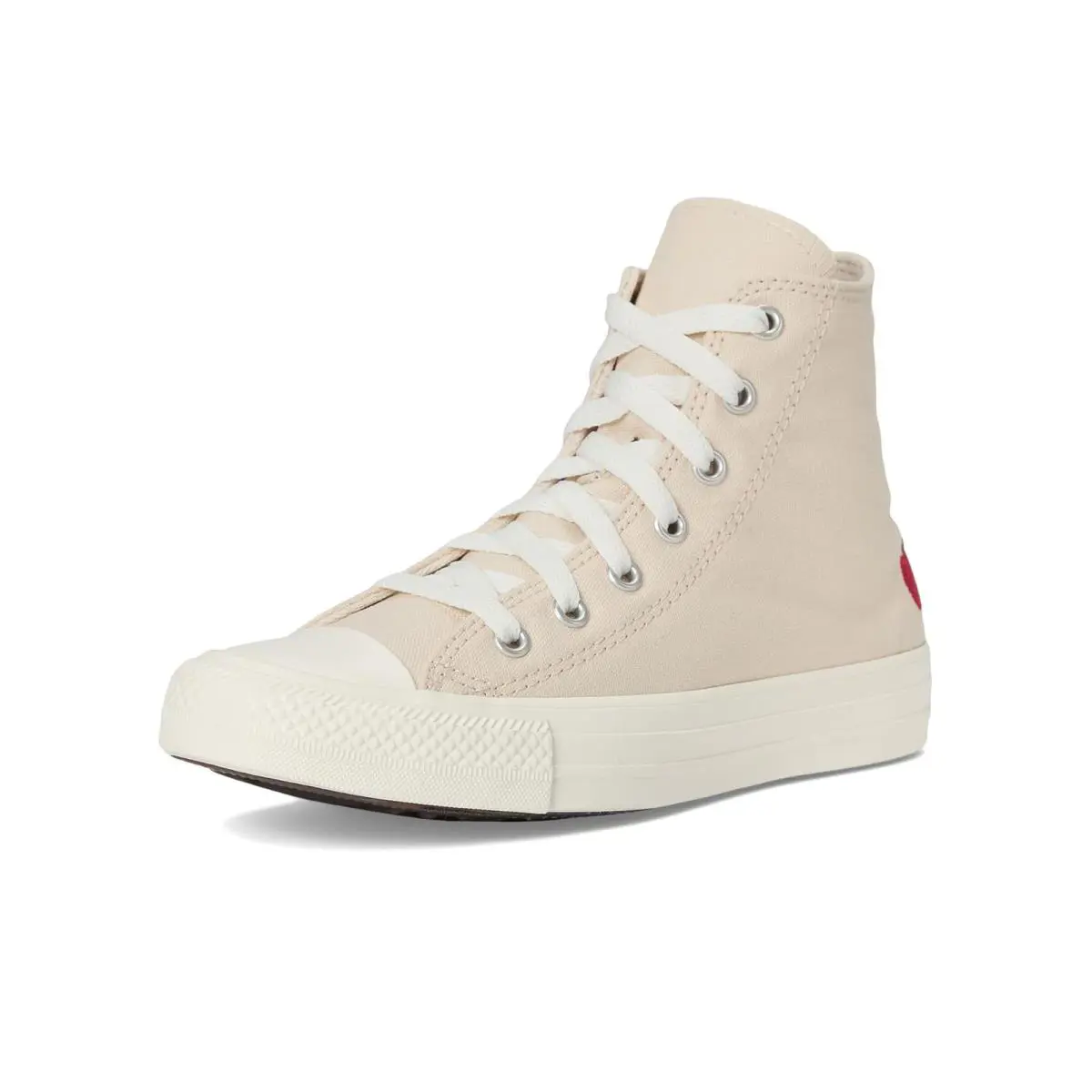 Converse shoes - Light Dune/Egret/Red 12