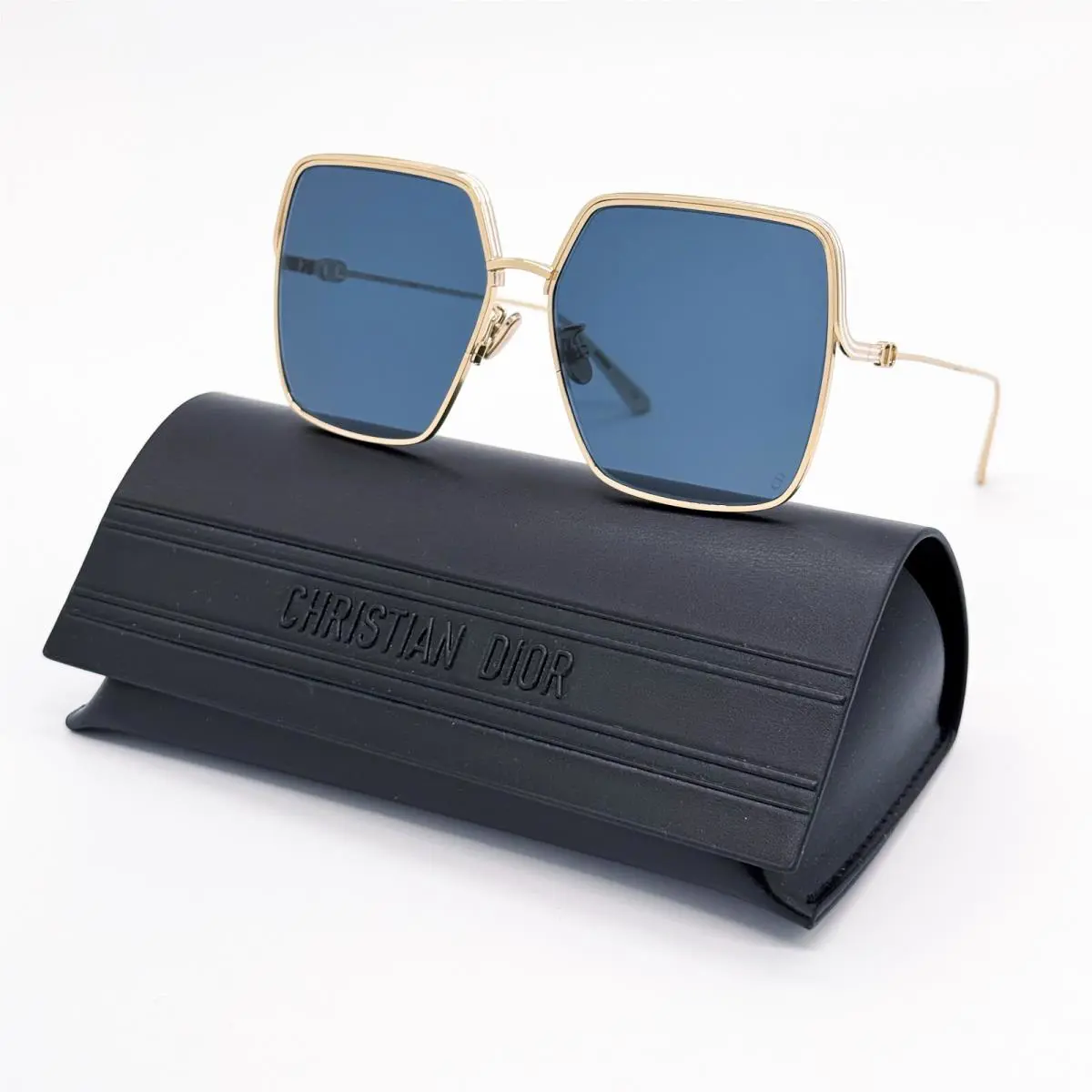 Dior Everdior S1U B0B0 Gold Blue Women Sunglasses Dior