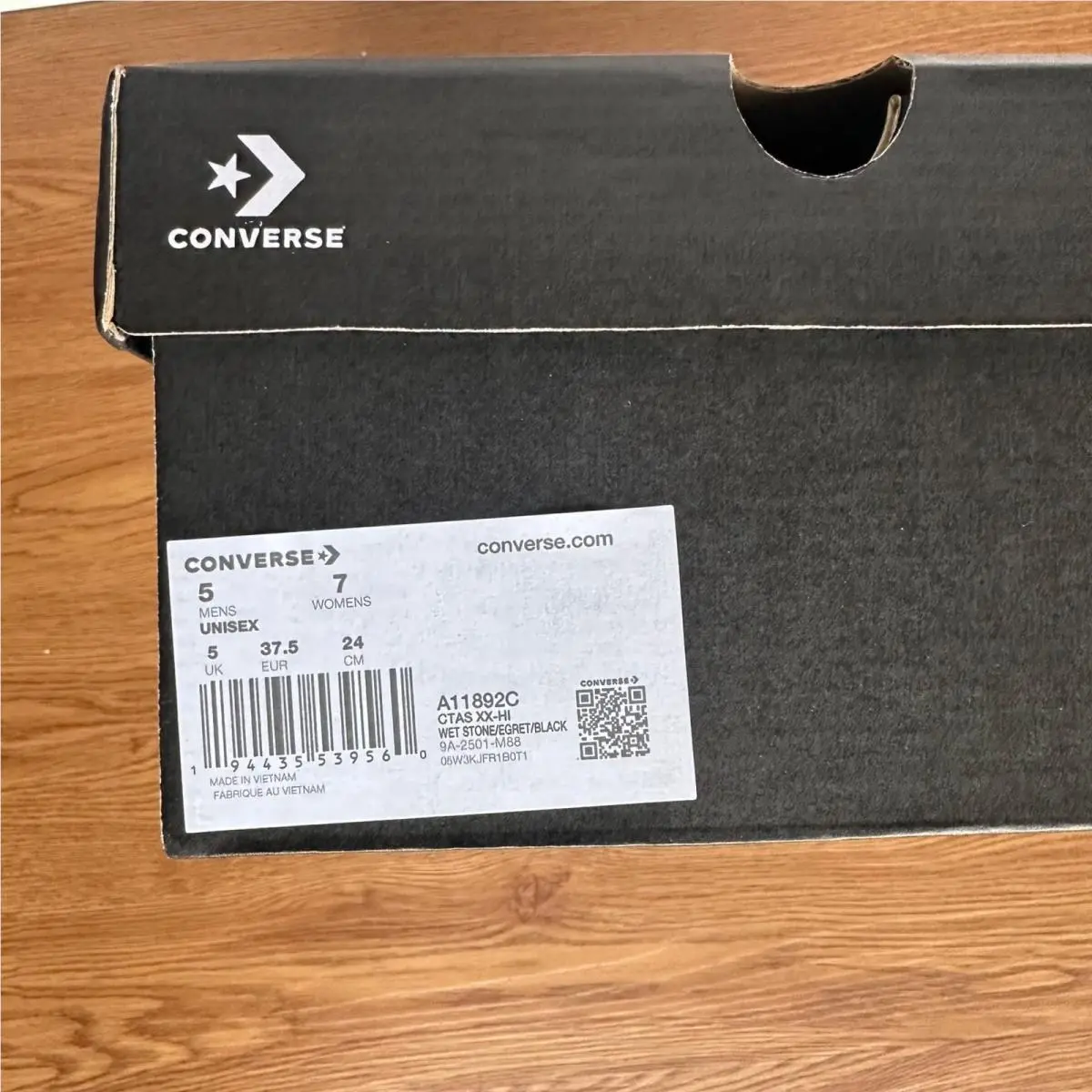 Converse shoes - Converse Chuck Taylor All Star Hi - A16600C - Gray (UPC: 194435539560) 6