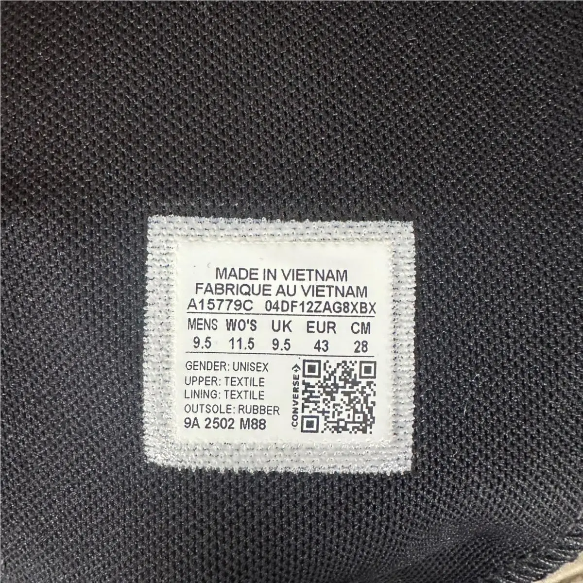 Converse shoes - Converse Chuck Taylor All Star - A15779C - Black (UPC: 194435586168) 8