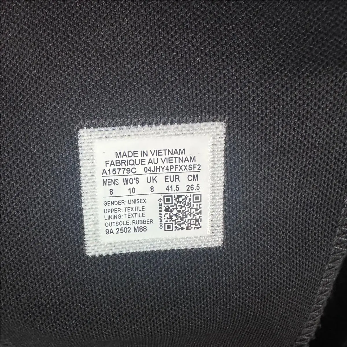 Converse shoes - Converse Chuck Taylor All-Star Knee High - A15779C - Black (UPC: 194435586243) 8