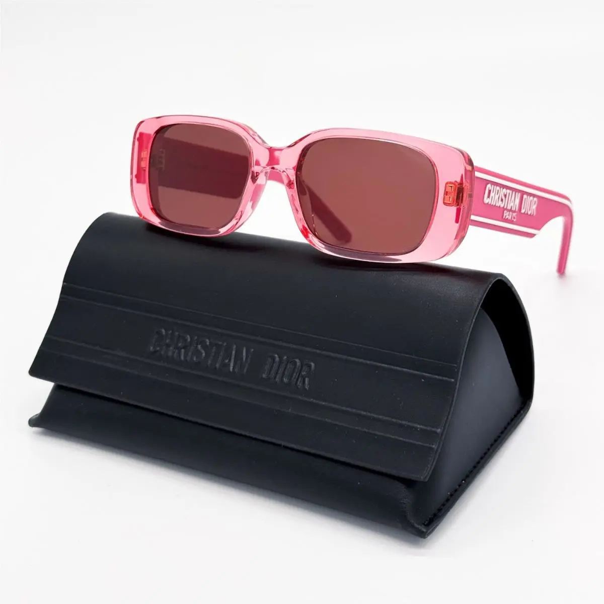 Dior Sunglasses Dior Wildior S2U 73D0 Pink Square Women Sunglasses Dior