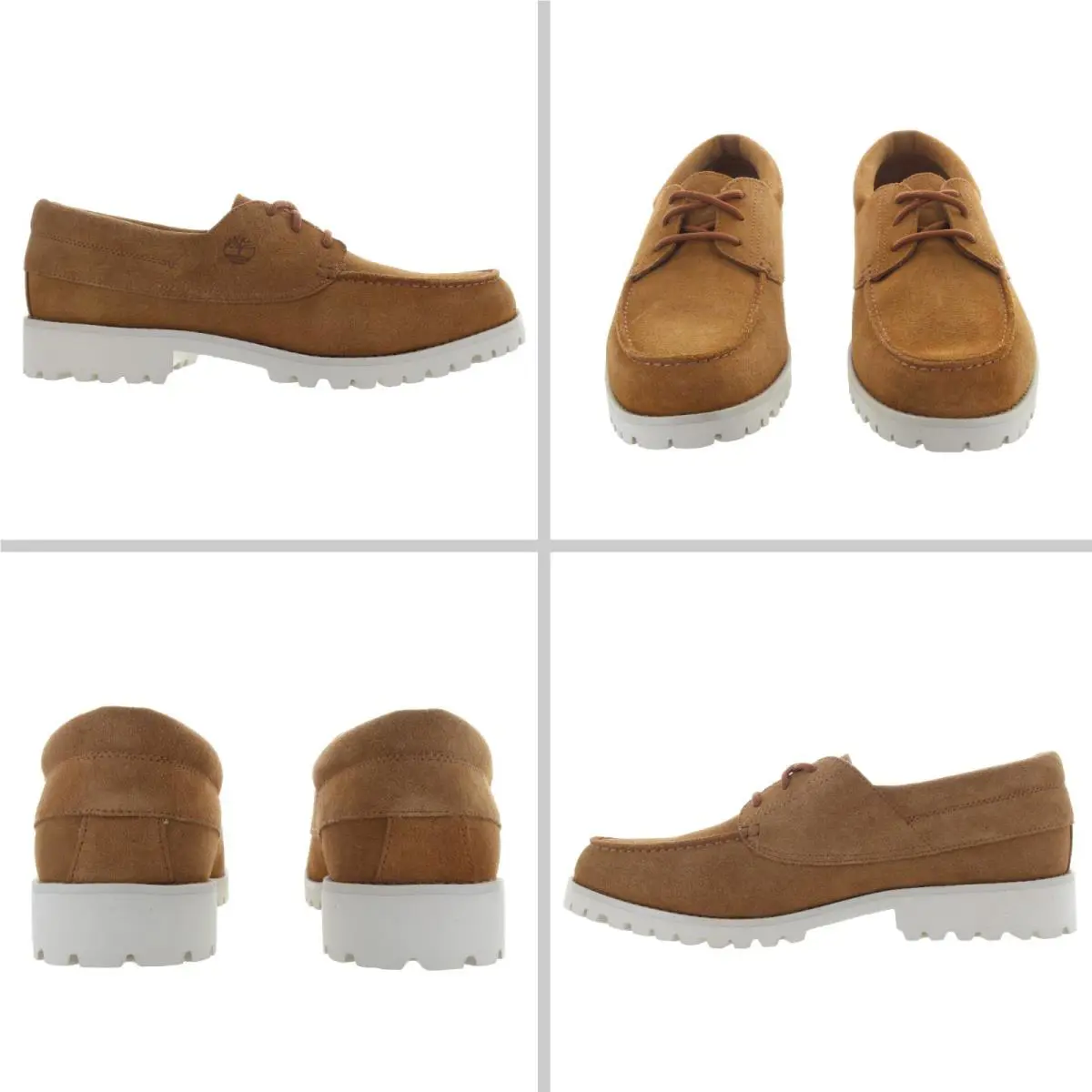 Timberland Men`s Authentics Light Lace UP Rust Suede Casual Shoes Size