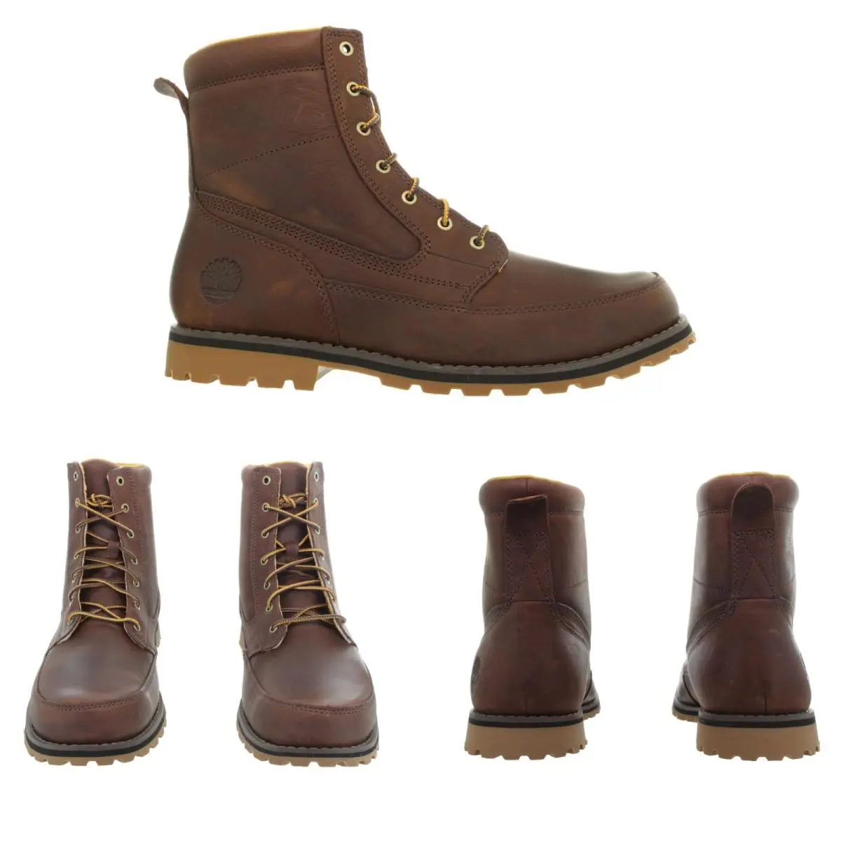 Timberland shoes - Timberland 6 Inch Attleboro Mid Lace - A69YW - Medium Brown 11