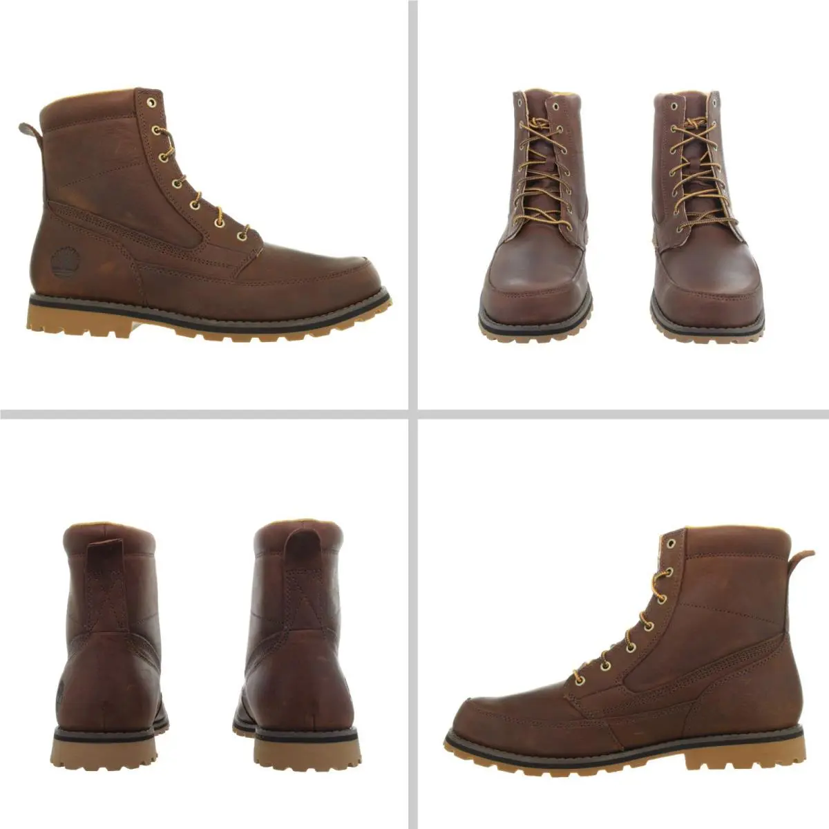 Timberland shoes - Timberland 6 Inch Attleboro Mid Lace - A69YW - Medium Brown 9