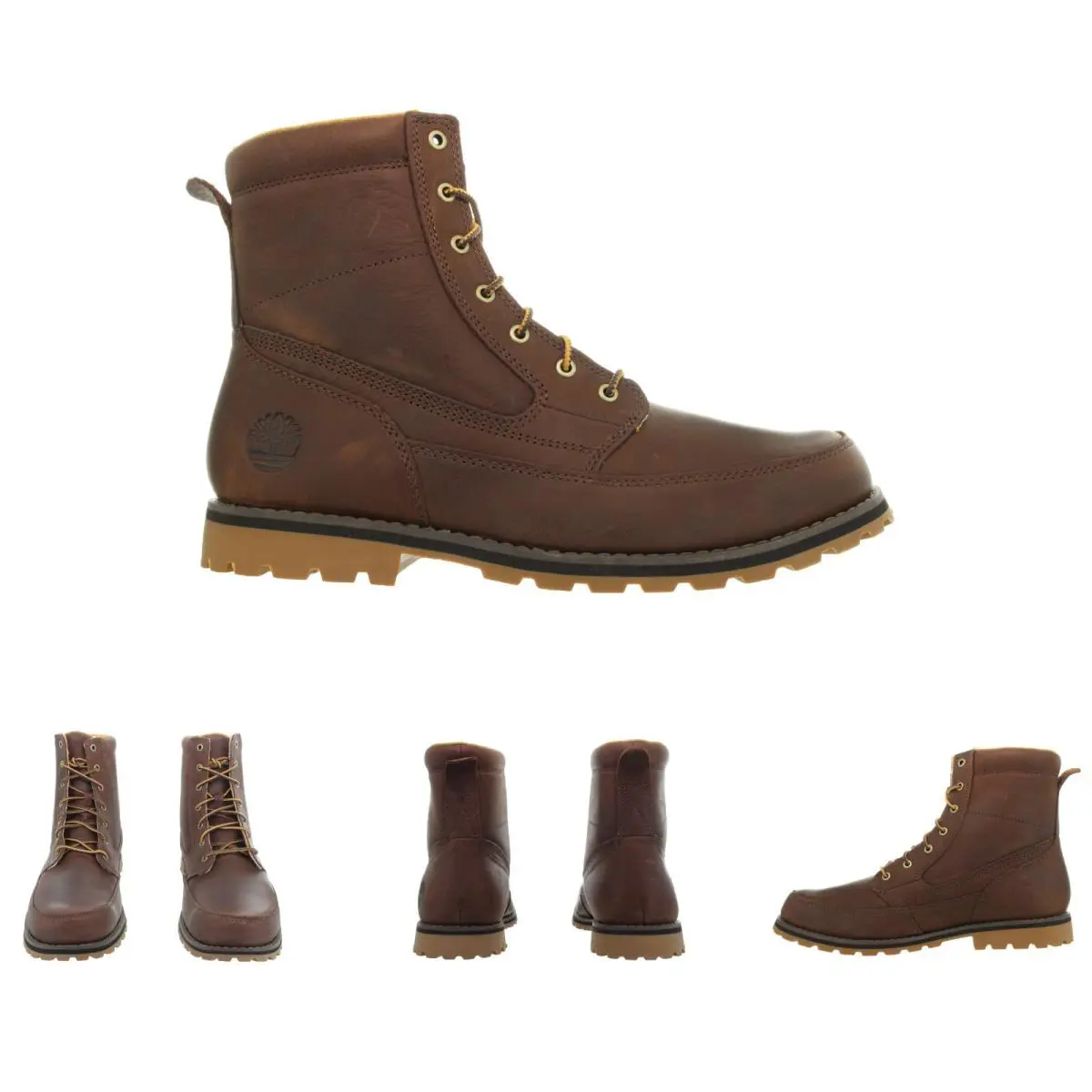 Timberland shoes - Timberland 6 Inch Attleboro Mid Lace - A69YW - Medium Brown 11