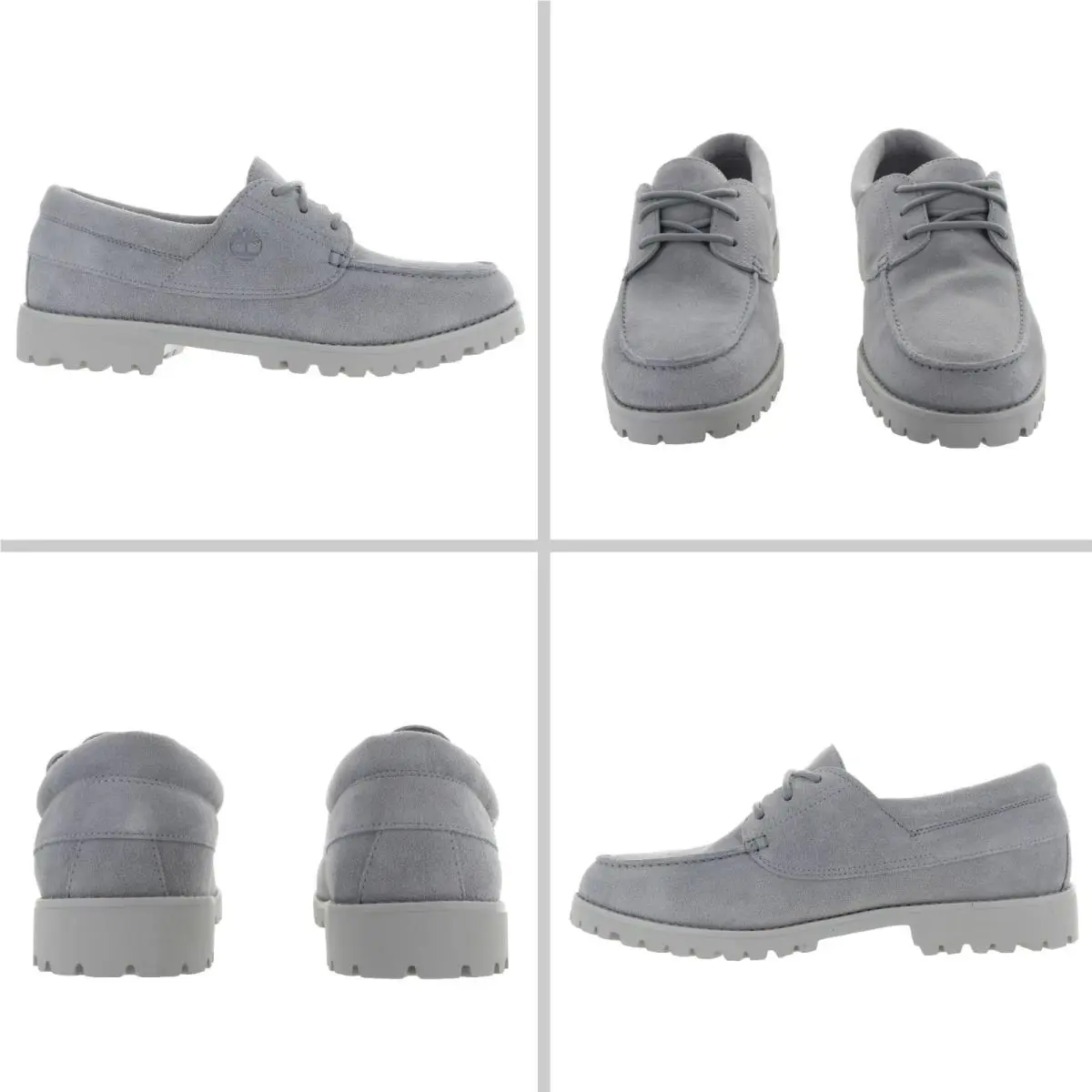 Timberland Men`s Authentics Light Lace UP Grey Suede Casual Shoes Size