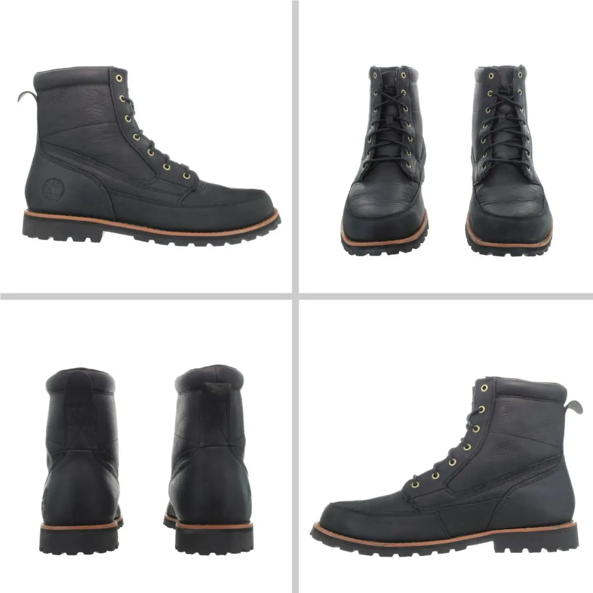 Timberland shoes - Timberland 6 Inch Attleboro Mid Lace - A657D - Jet Black 1