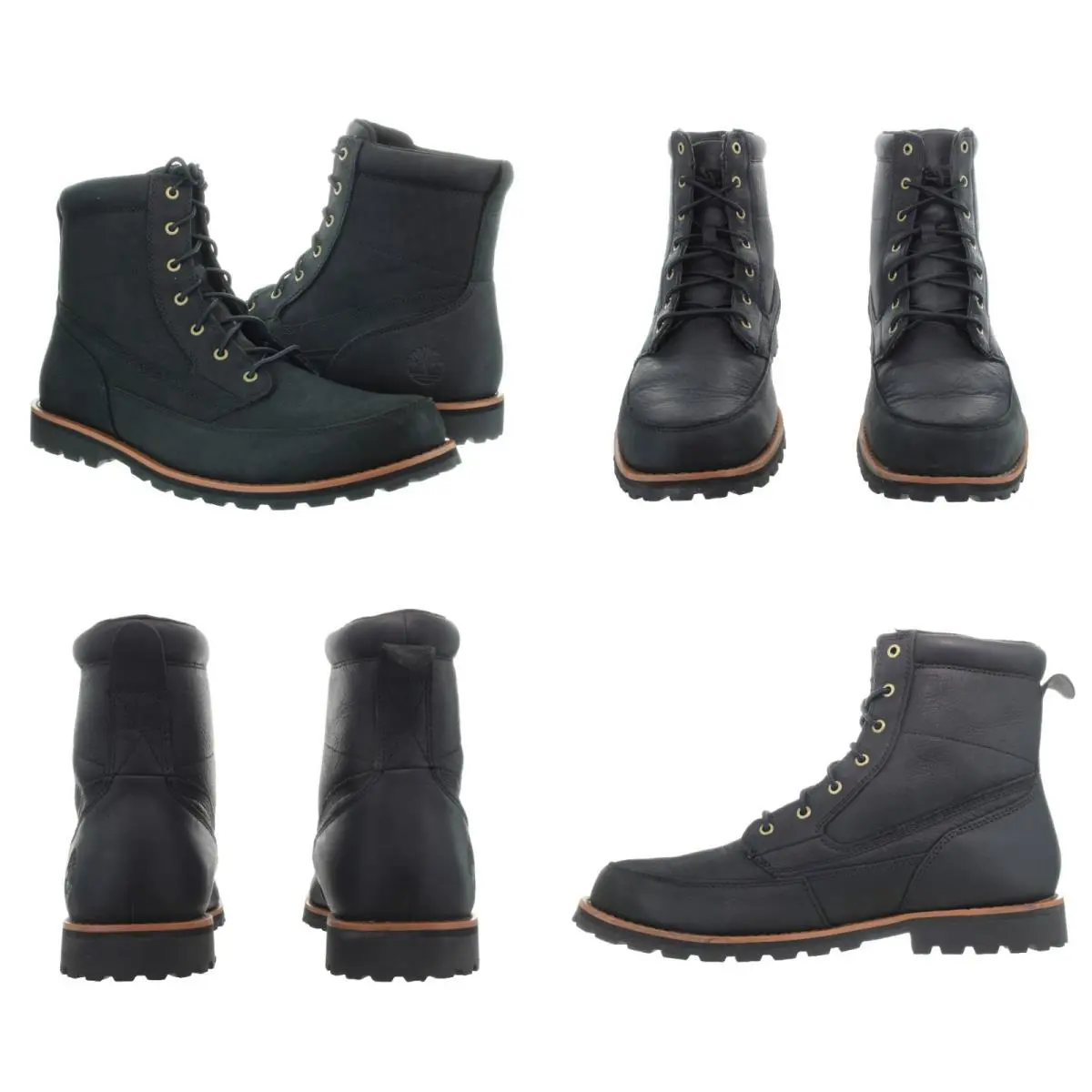 Timberland shoes - Timberland 6 Inch Attleboro Mid Lace - A657D - Jet Black 12