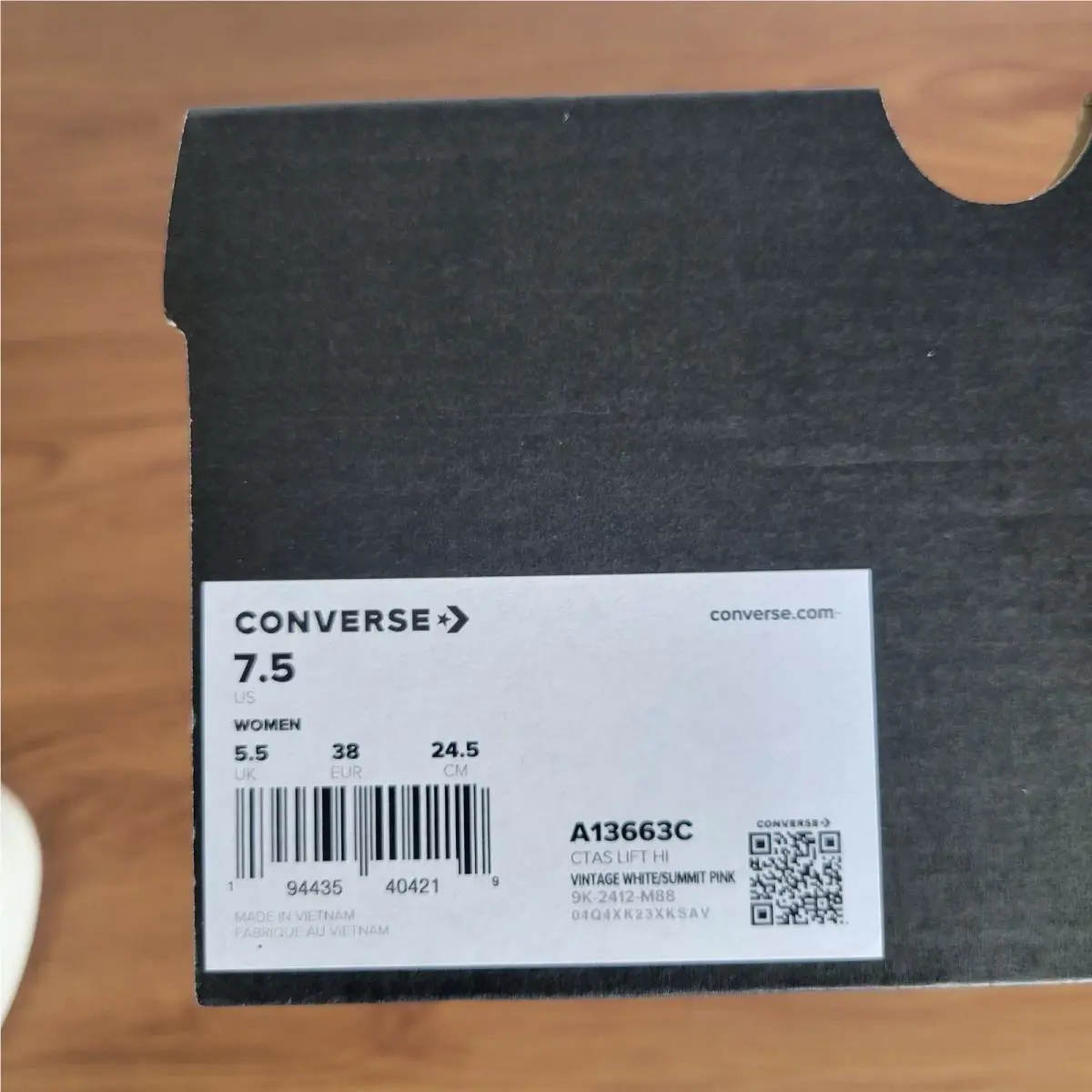 Converse shoes - Converse Chuck Taylor All Star - A13663C - Pink and White 9