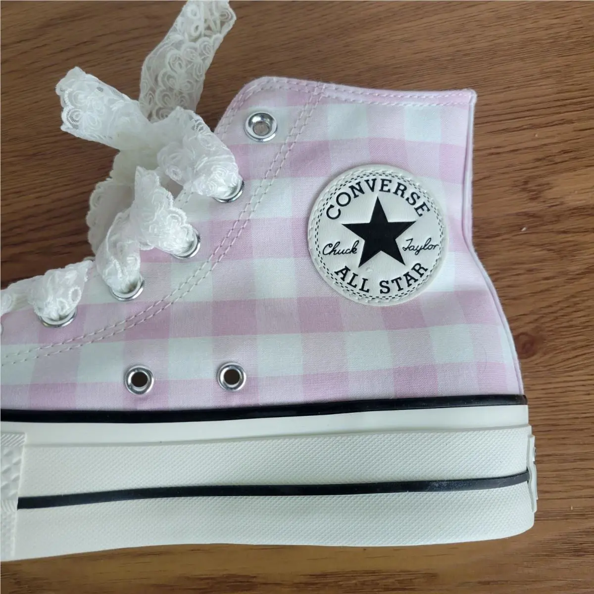 Converse shoes - Converse Chuck Taylor All Star - A13663C - Pink and White 11