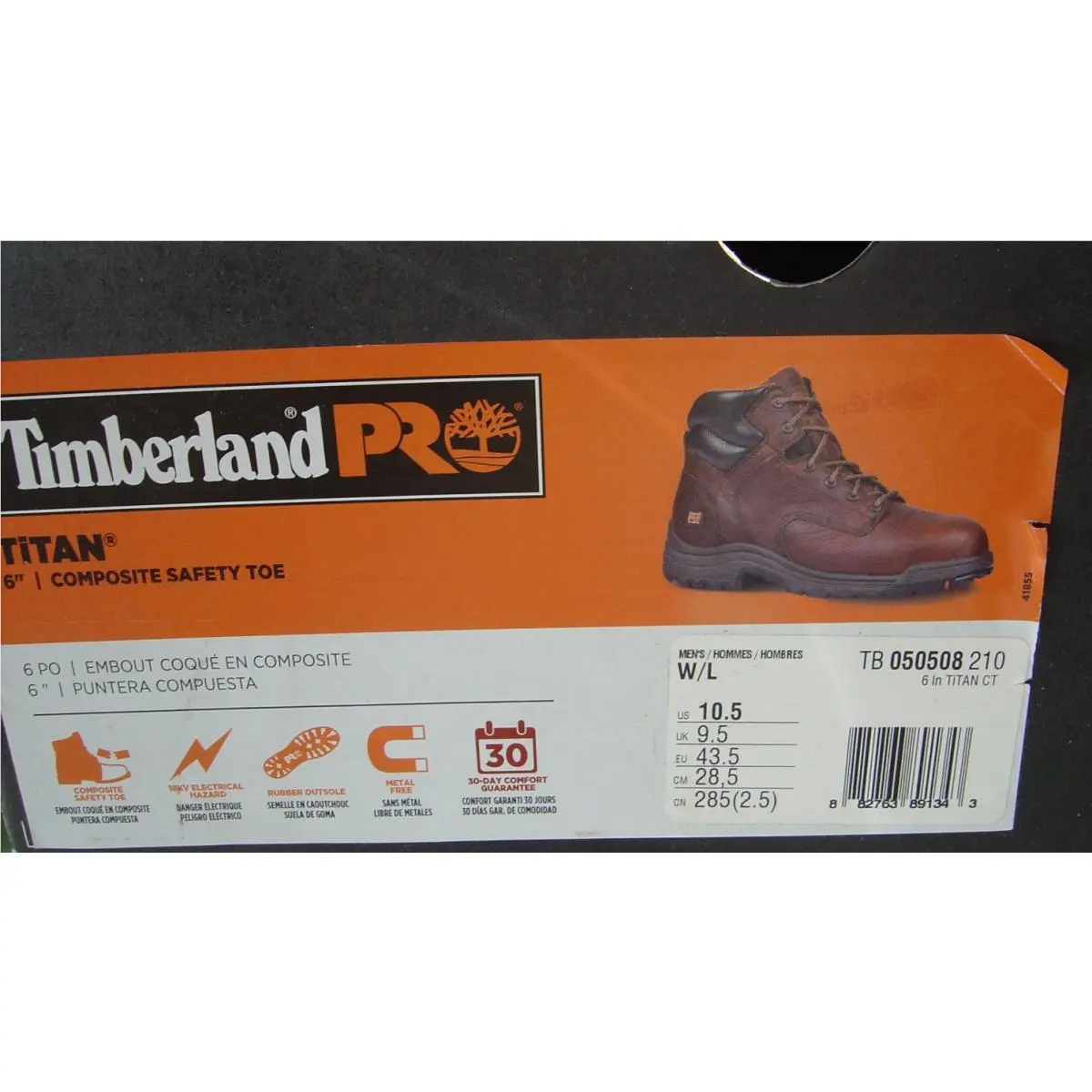 Timberland shoes - Timberland Pro Series Titan 6 - Brown 0