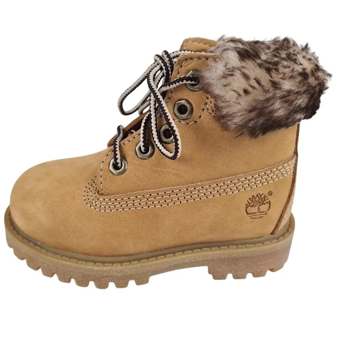Timberland Toddler`s 6 IN Premium Classic Boots 27848 Casual Wheat Sz 4