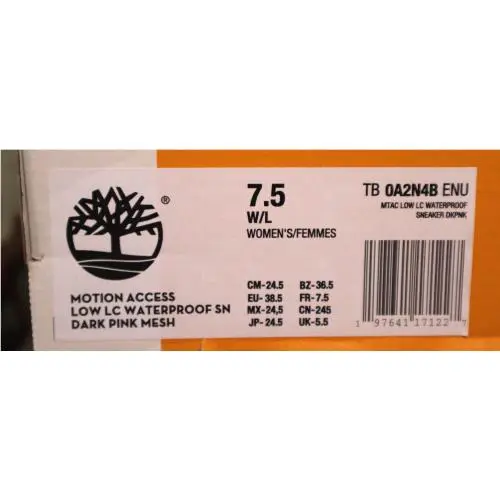 Timberland shoes - Timberland Motion Access Low LC - TB 0A2N4B ENU - Pink 11