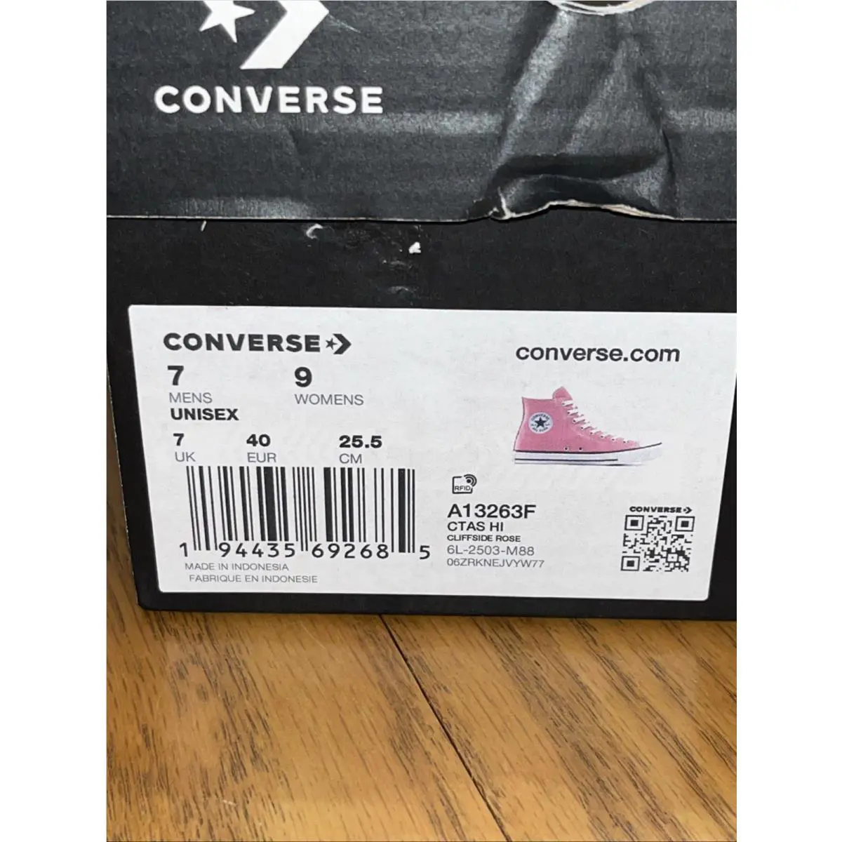Converse shoes - Converse Chuck Taylor All Star - A13263F - Pink 6