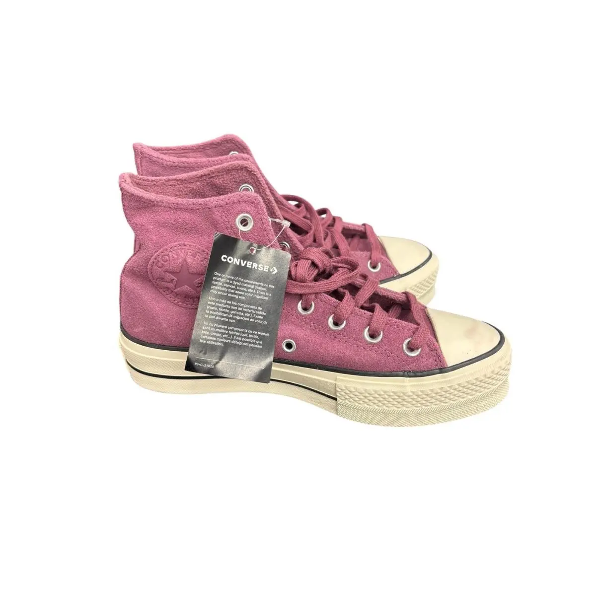 Converse Chuck Taylors All Stars Lift Hi Women Shadowberry/egret Shoes 8.5