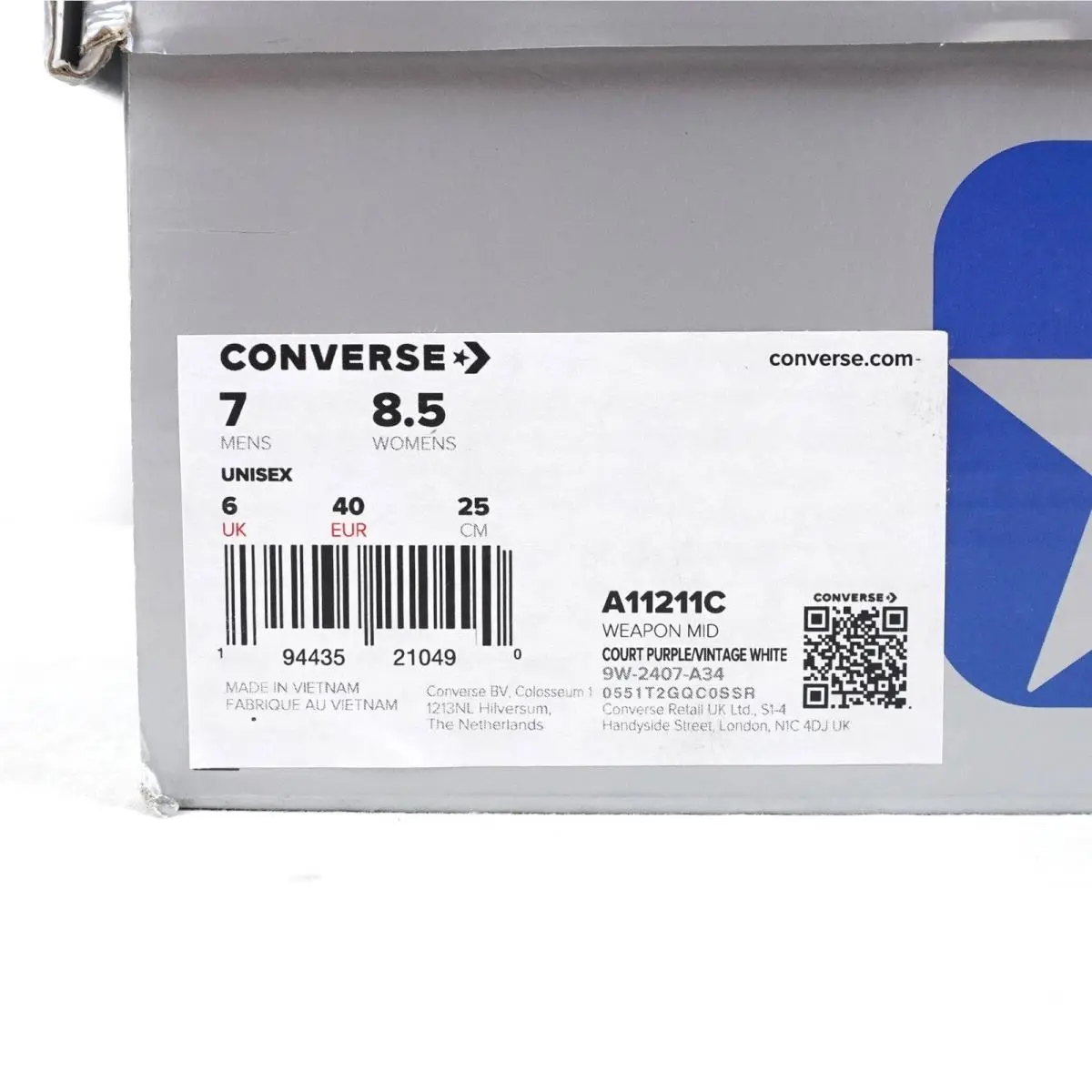 Converse shoes - A11211C - A11211C - Purple (UPC: 194435210490) 8