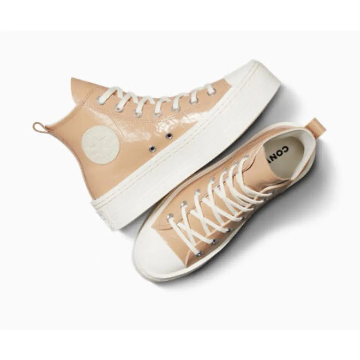 Converse shoes - Converse CTAS Modern Lift Hi - A07658C - Beige (UPC: 0194434482768) 0