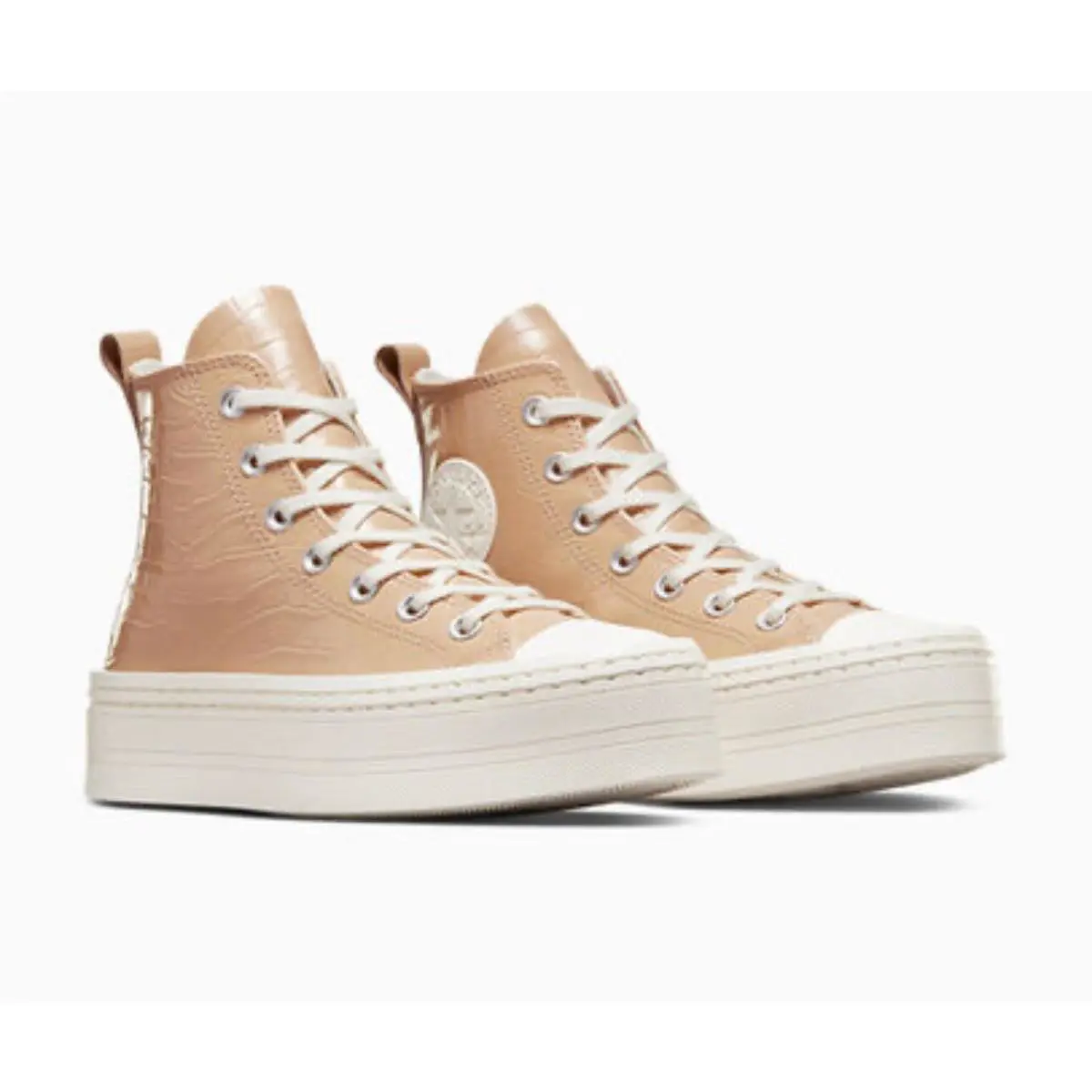 Converse shoes - Converse CTAS Modern Lift Hi - A07658C - Beige (UPC: 0194434482768) 2