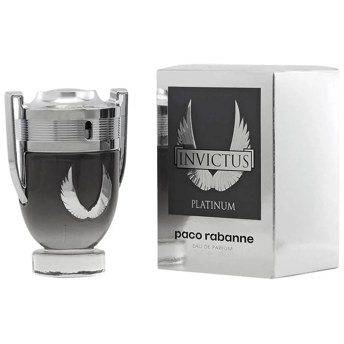 Paco Rabanne Men`s Invictus Platinum Edp Spray 1.7 oz Fragrances 3349668599080
