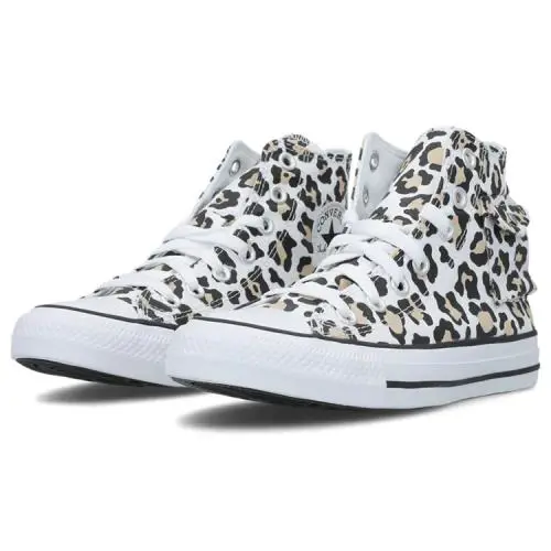 Converse shoes  - Black White Leopard - U35 - 167086F 0