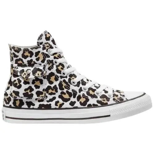 Converse shoes  - Black White Leopard - U35 - 167086F 2