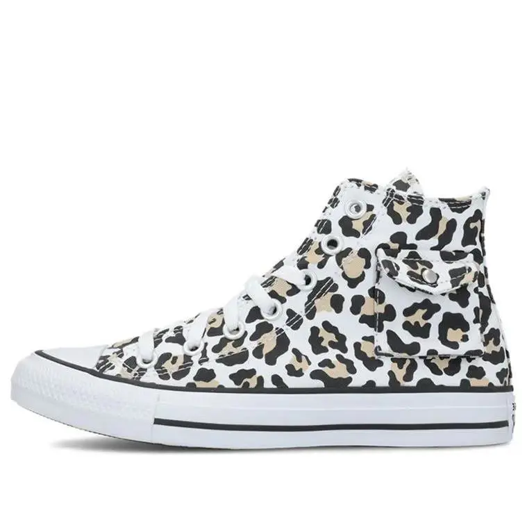 Converse shoes  - Black White Leopard - U35 - 167086F 3