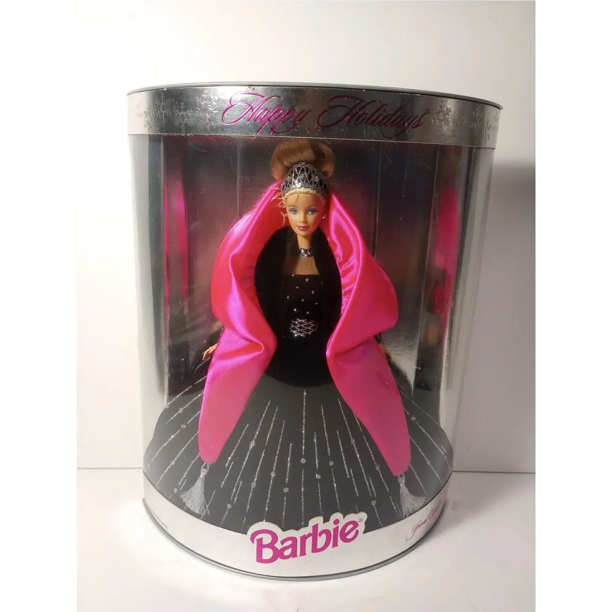 Vtg Barbie Rare Errors Happy Holidays 1998 Mattel Special Edition Doll