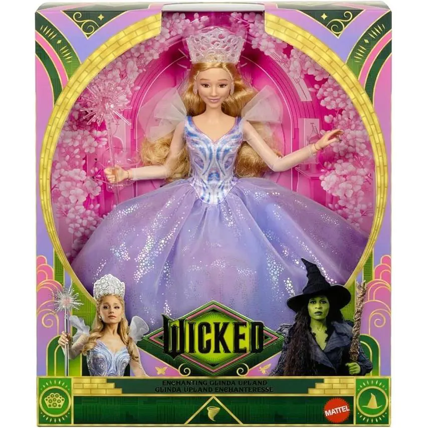Wizard of Oz Wicked Movie Enchanting Glinda Upland Deluxe Fashion Doll
