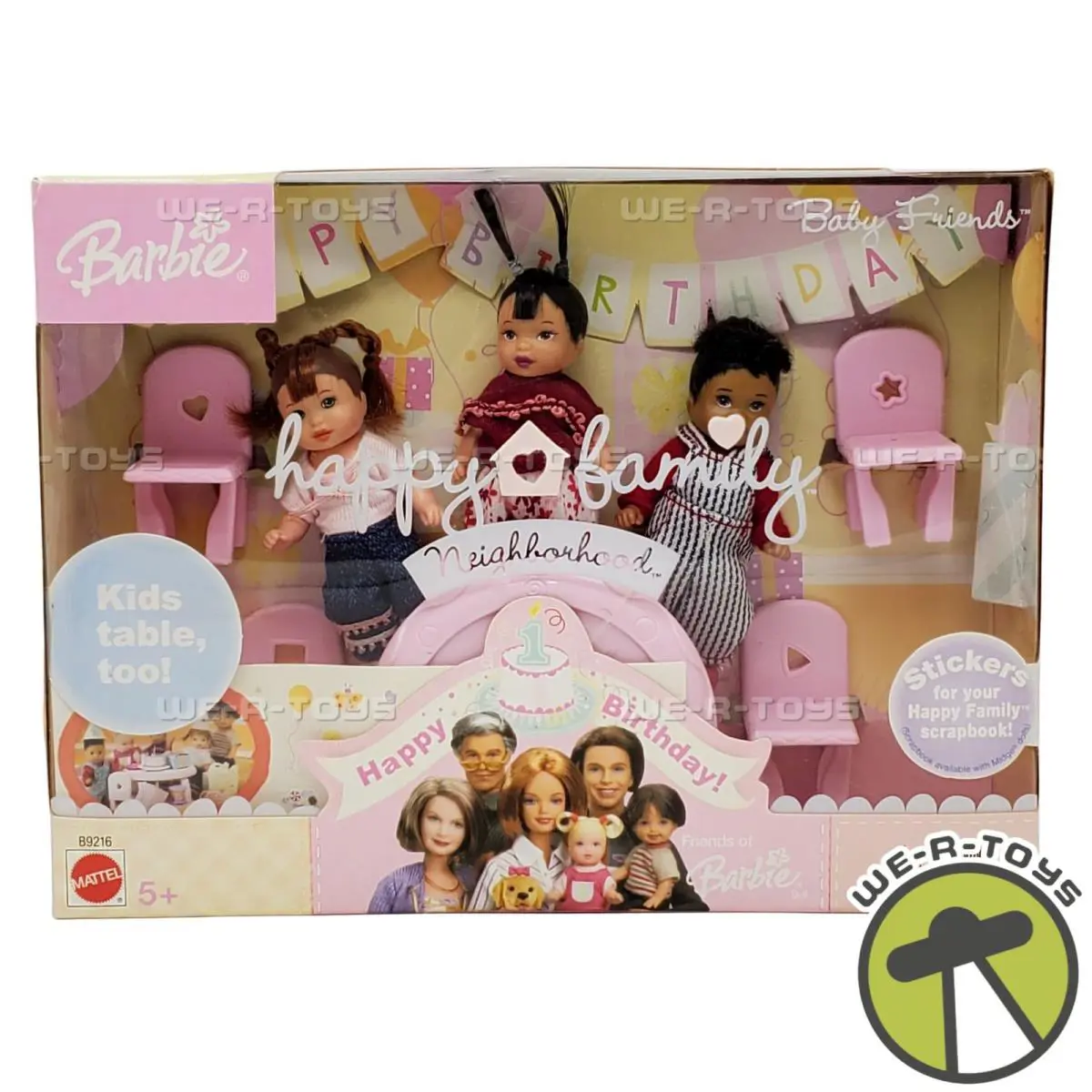Barbie Happy Family Neighborhood Happy Birthday Nikki Baby Set of 3