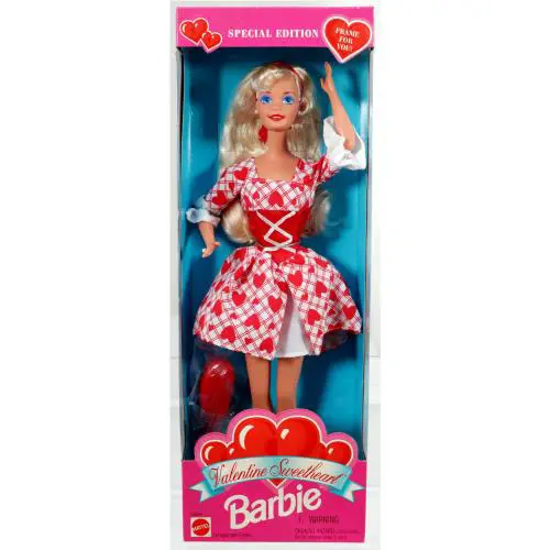 Valentine Sweetheart Barbie Doll Special Edition - 14644 Nrfb 1995 Mattel