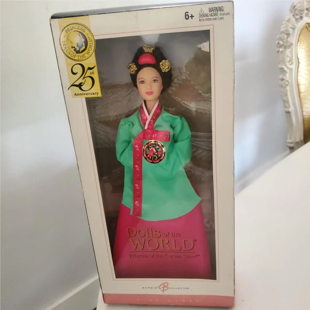 Barbie Princess of The Korean Court Dolls of The World Collection 2004 Pink Lab
