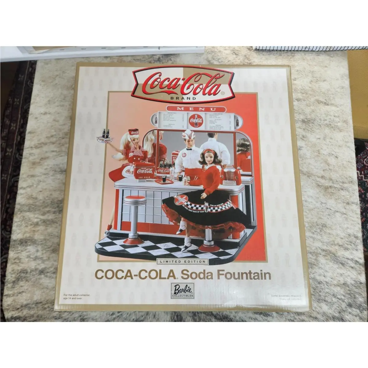 Barbie Coca‑cola Soda Fountain 2000 – Limited Edition Nrfb