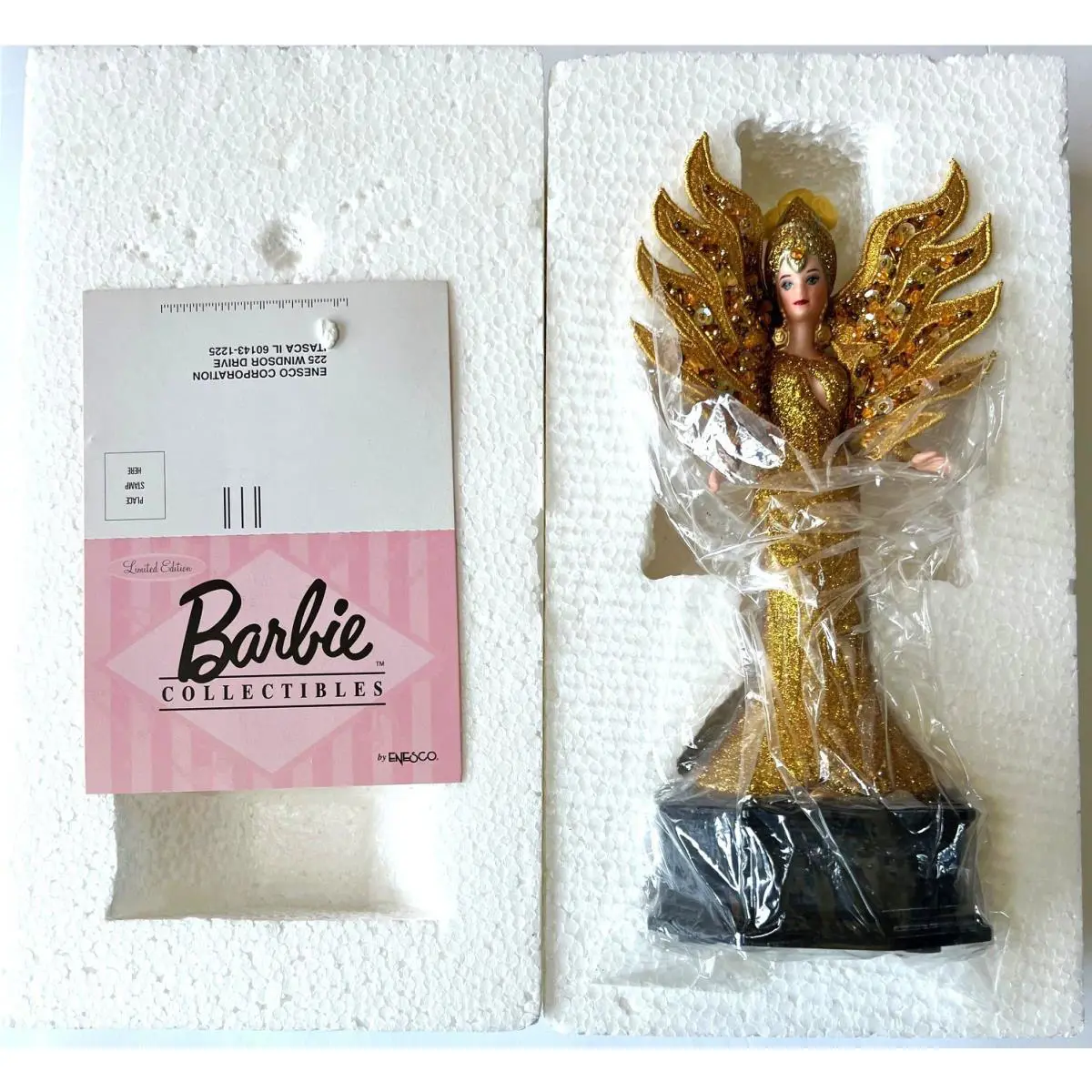 Barbie Goddess of The Sun Musical Figurine 1996 Enesco 265470