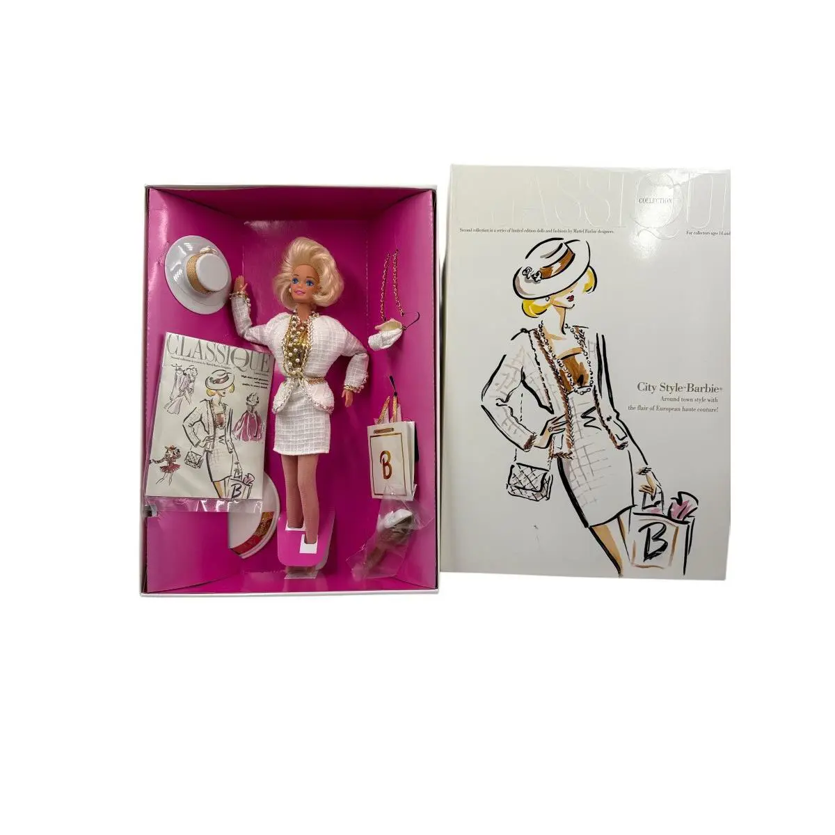 City Style Barbie Nfrb 90s Fashion Collector Doll MI1073999