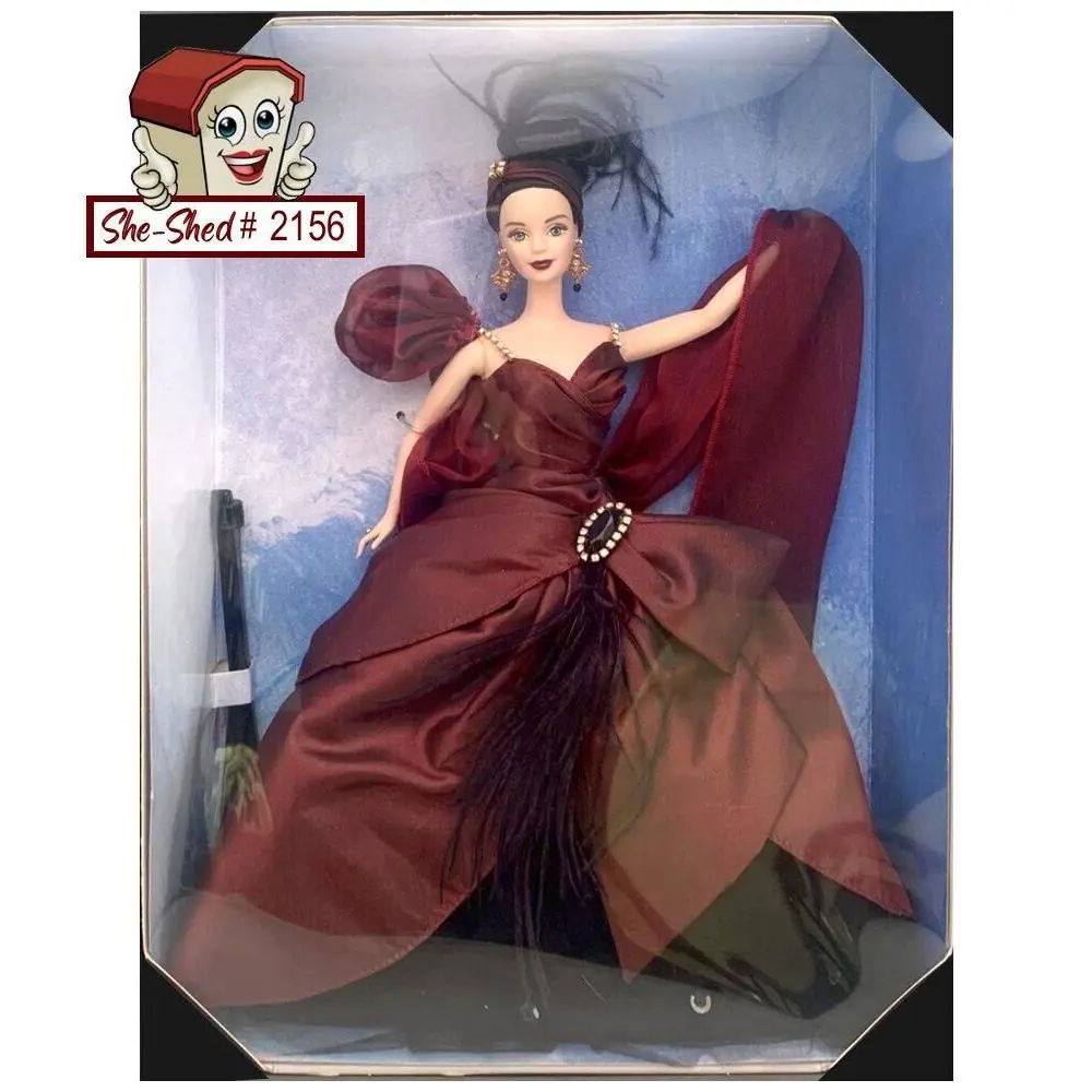 Ballroom Beauties Moonlight Waltz Barbie 17763 Mattel 1997 Brunette Barbie Doll