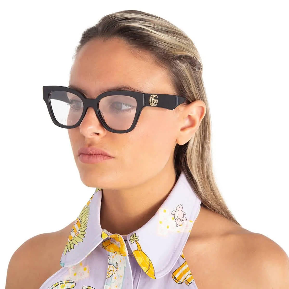 Gucci Demo Butterfly Ladies Eyeglasses GG1424O 005 54 GG1424O 005 54
