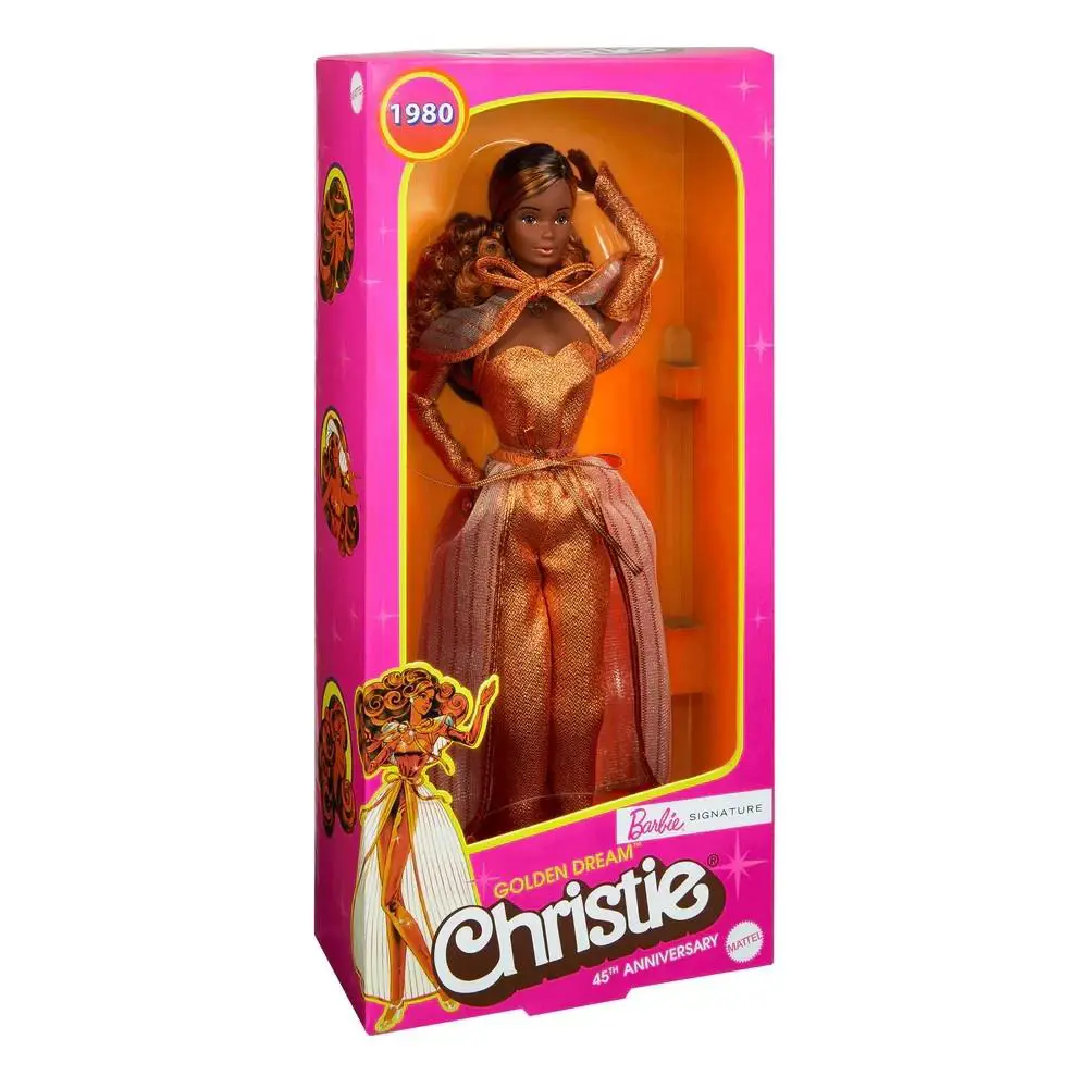 Mattel Creations Barbie Golden Dream Christie Doll 2025 - 45th Anniversary
