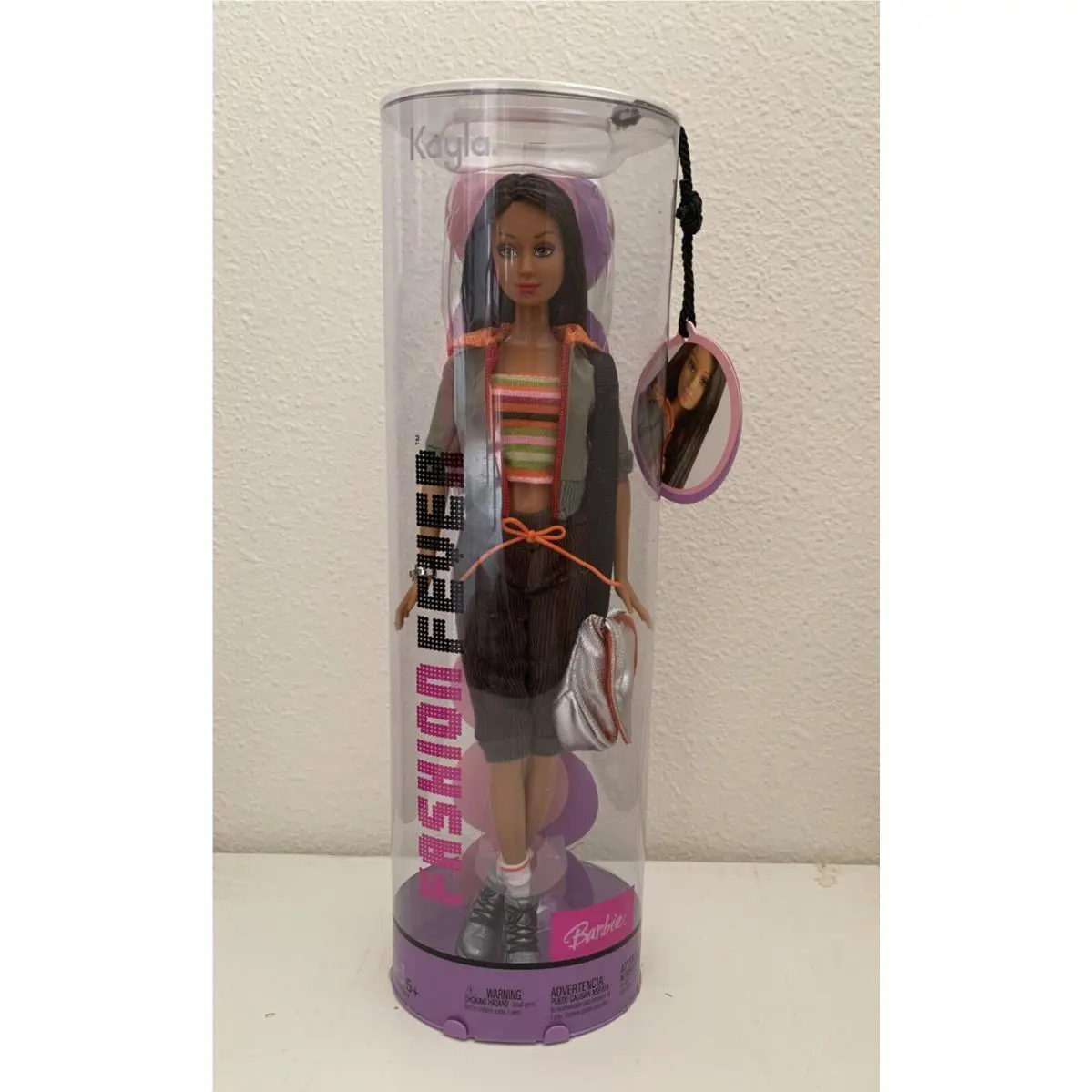 2004 Mattel Barbie Fashion Fever Kayla Doll H0644/H0663 Nrfb