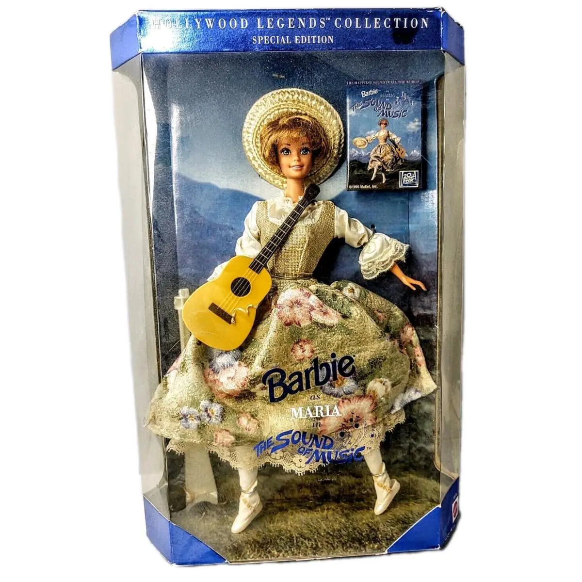 Barbie as Maria in The Sound Of Music Hollywood Legends Collection Doll Nrfb
