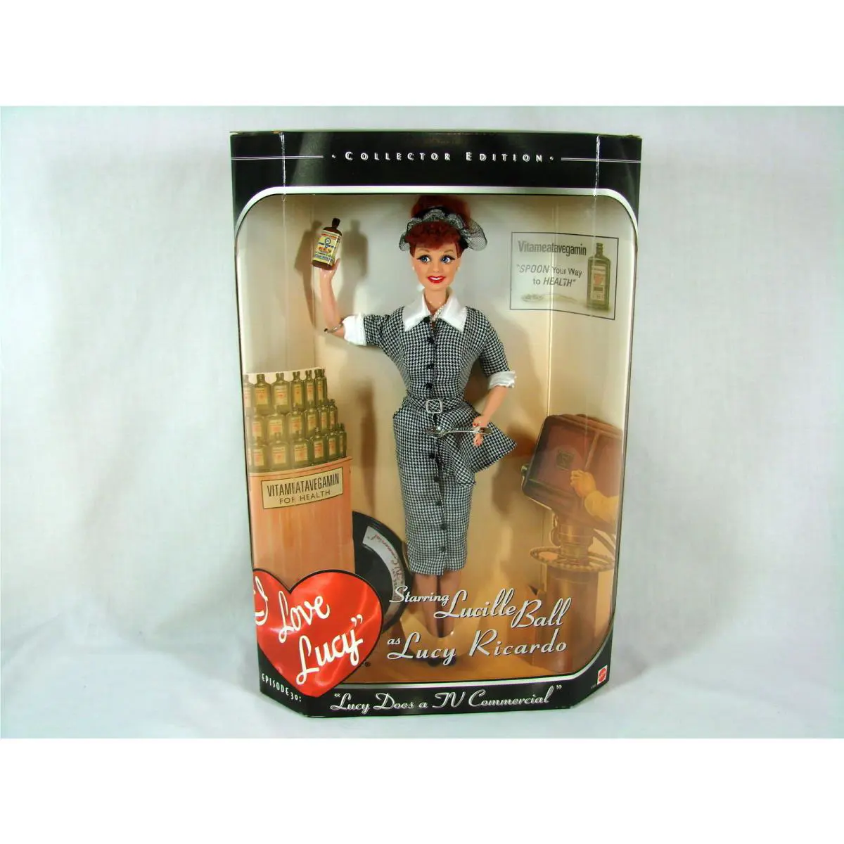 Barbie 1997 Lucy Does a TV Commercial Collector Edition Nrfb