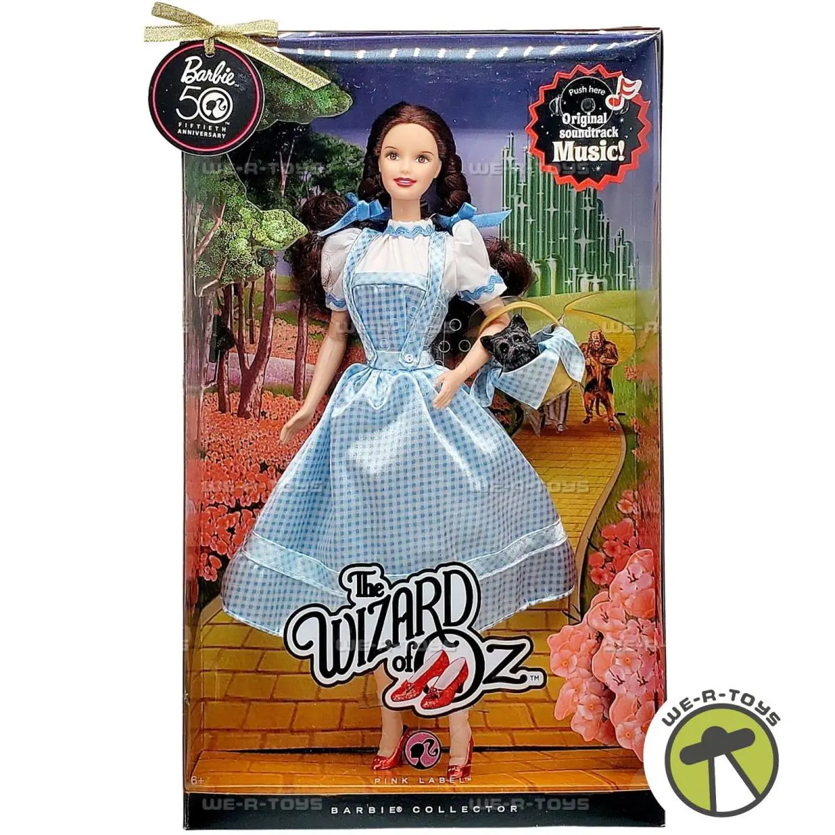 The Wizard of Oz Dorothy Barbie Doll 50th Anniversary 2006 Mattel No. N6559