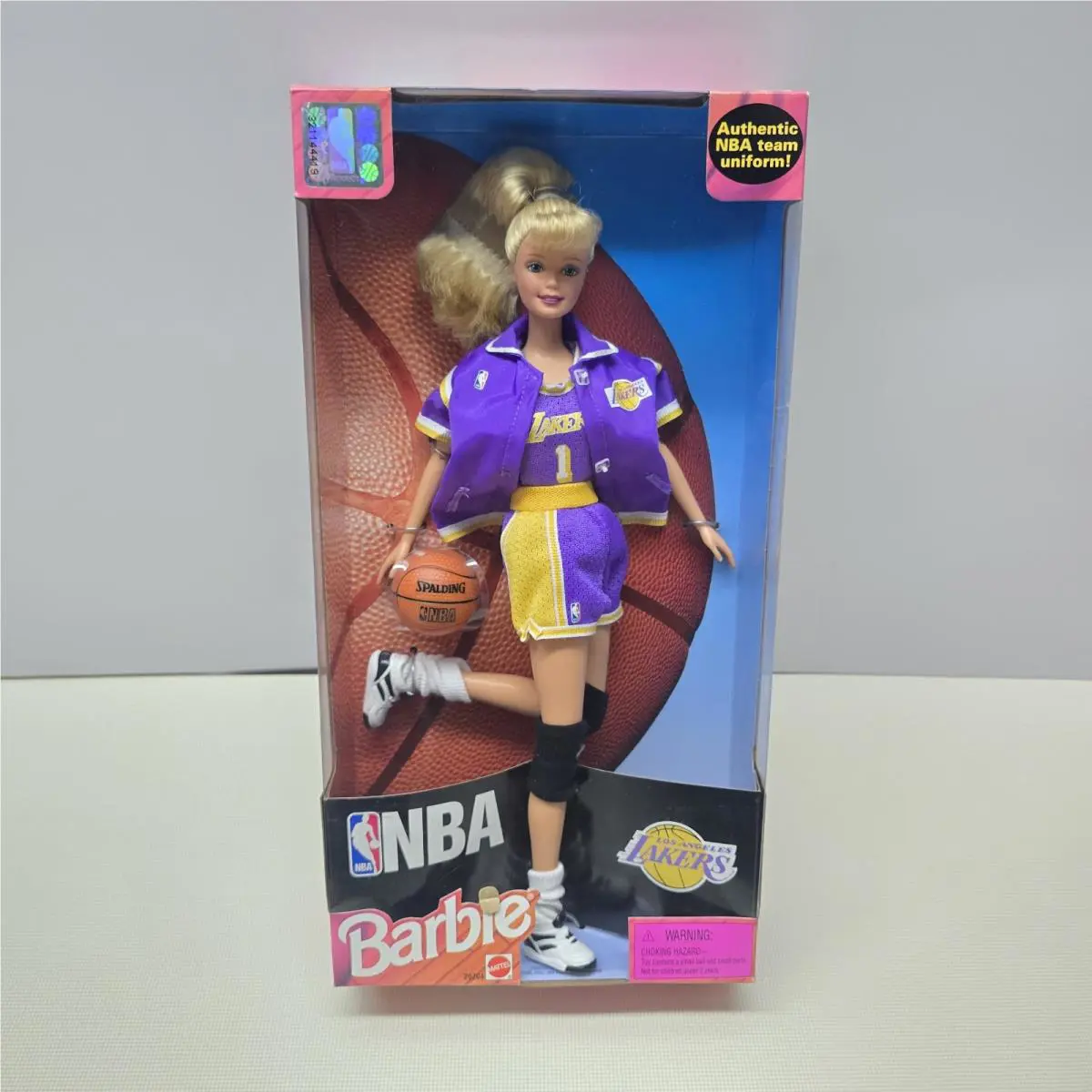 Los Angeles Lakers Nba Barbie Doll 1998 Mattel 20194