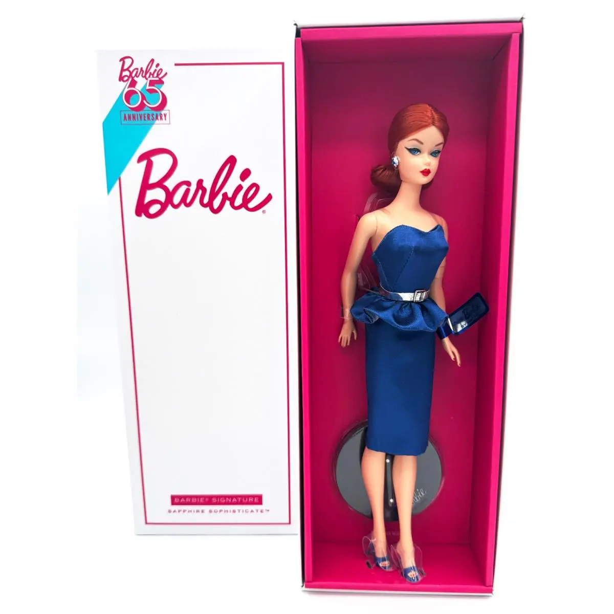 2024 Nbdcc Barbie 65th Anniversary Sapphire Sophisticate Convention Doll Vintage