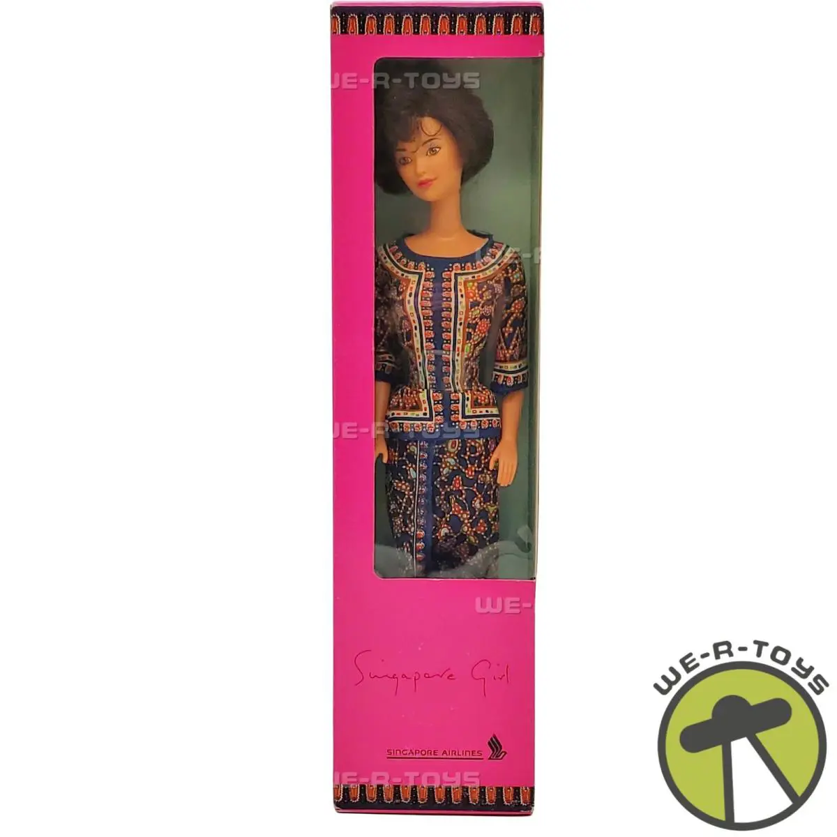 Singapore Girl Barbie Doll 1991 Mattel Singapore Airlines