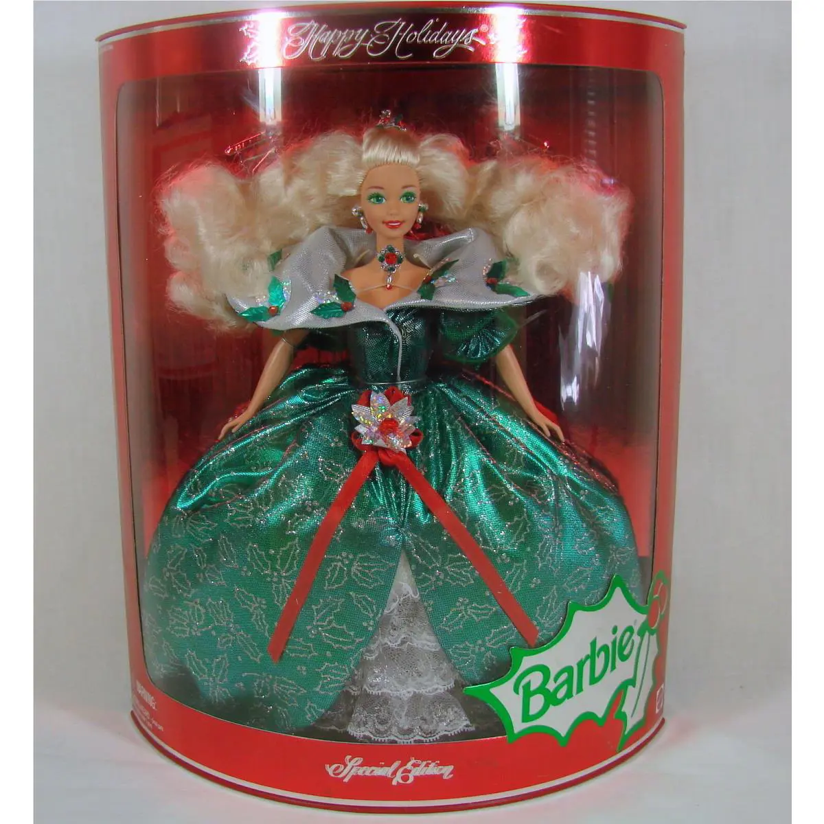 Barbie 1995 Happy Holidays Special Edition Nrfb