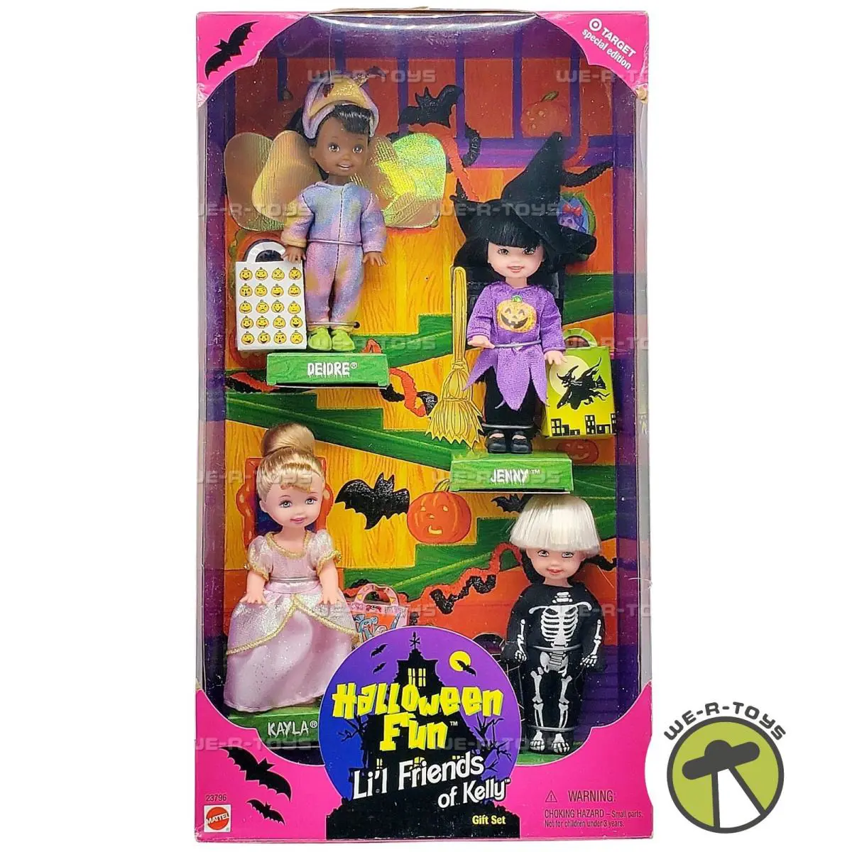 Barbie Halloween Fun Lil Friends of Kelly Doll Gift Set 1998 Mattel 23796