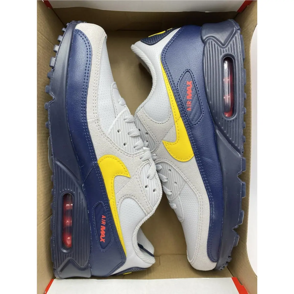 Nike shoes - Nike Air Max 90 - Air Max - IF0670 001 - Neutral Grey/Tour Yellow (UPC: 197863863986) 5